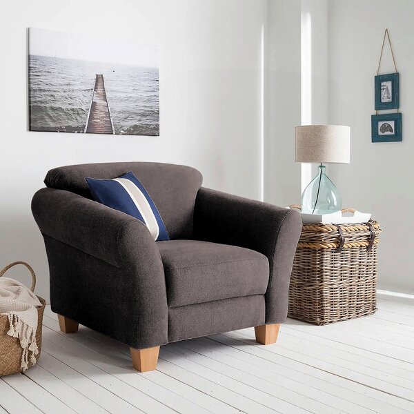 KRESLO, textil, tmavohnedá Sit & More - Online Only obývacie izby, Online Only