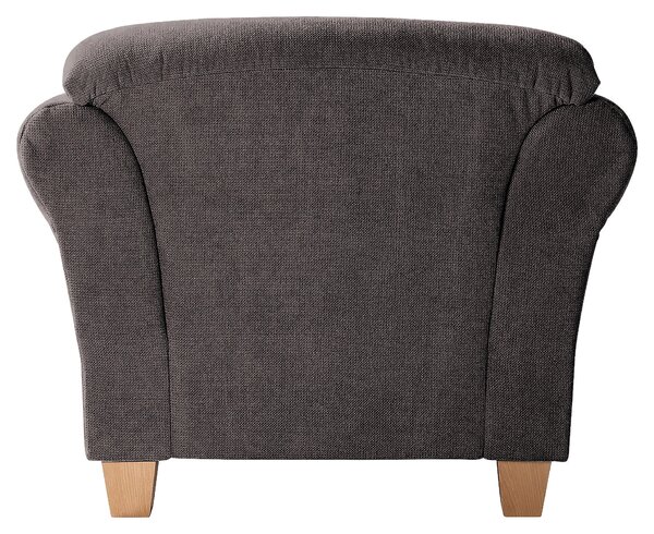 KRESLO, textil, tmavohnedá Sit & More - Online Only obývacie izby, Online Only