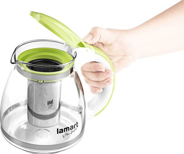 Lamart Čajová kanvica verre 1,5 l Farba: Zelená