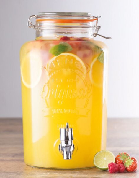 Kilner ORIGINAL Sklenený súdok s kohútikom 5 l