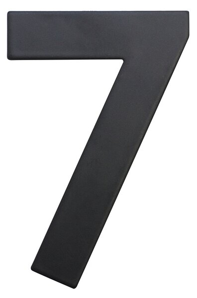 Domové číslo "7", RN.75L, čierna