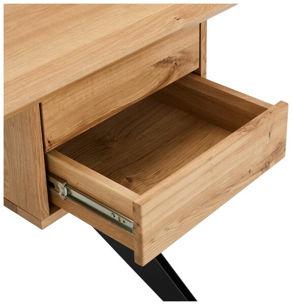 PÍSACÍ STÔL, divoký dub, 160/70/75 cm Linea Natura - Kancelárske stoly