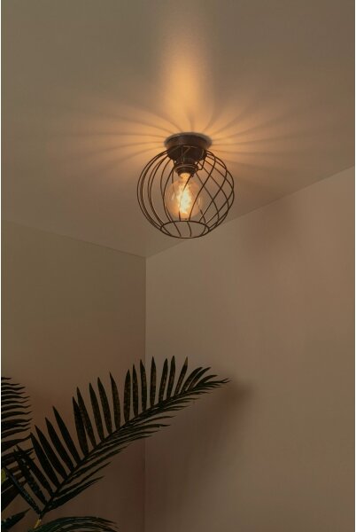 Lucide 21128/25/30 - Stropné svietidlo DANZA 1xE27/40W/230V priemer 25 cm