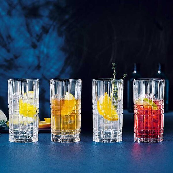 Nachtmann Square poháre na long drink 445 ml 4 ks