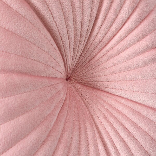 Zamatový dekoračný vankúš ø 40 cm Round Soft Touch – Catherine Lansfield