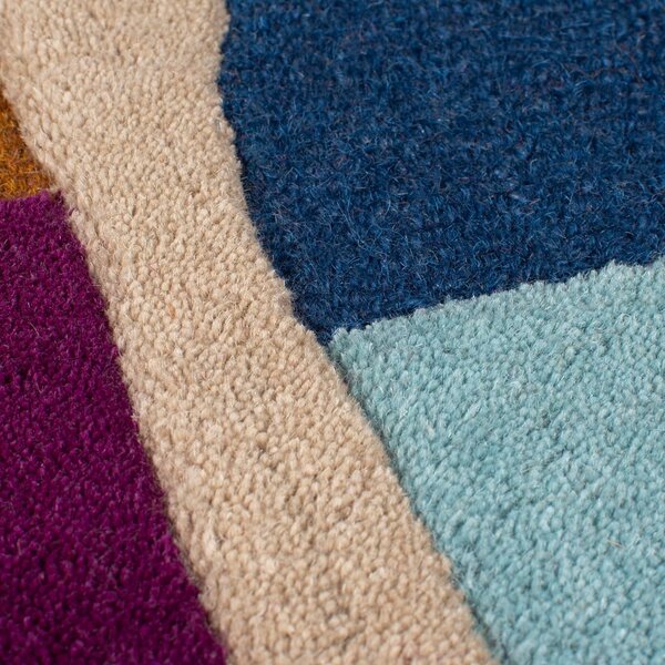 Ručne tkaný vlnený koberec 120x170 cm Mia Arch – Flair Rugs
