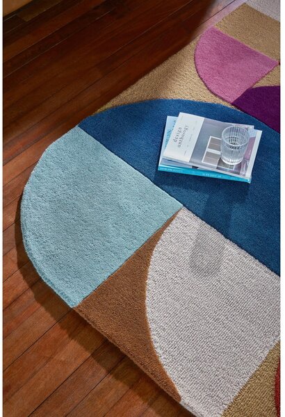 Ručne tkaný vlnený koberec 120x170 cm Mia Arch – Flair Rugs
