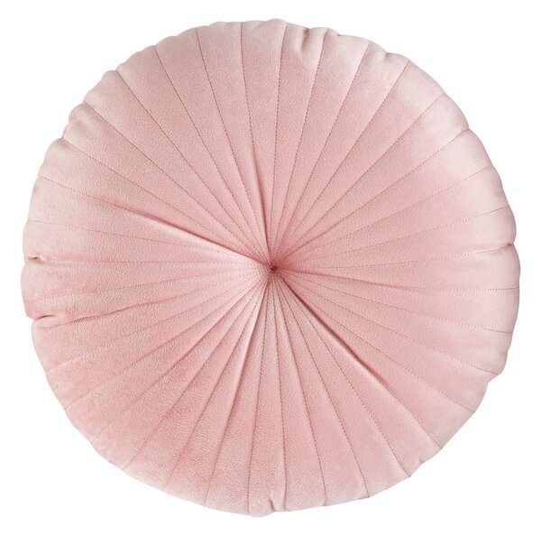 Zamatový dekoračný vankúš ø 40 cm Round Soft Touch – Catherine Lansfield