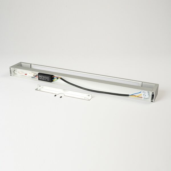 Brilagi-LED Kúpeľňové osvetlené zrkadlo AQUA LINE LED/18W/230V 60 cm IP44 matný chróm