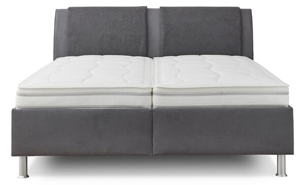 BOXSPRINGOVÁ POSTEĽ, 180/200 cm, sivá Beldomo - Sleep - Postele