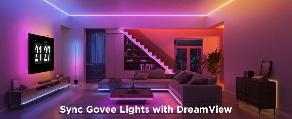 Govee - LED RGBICW Stmievateľný pásik COB 3780 diód 3m Wi-Fi Matter