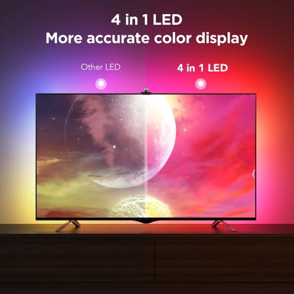 Govee - Backlight 3S Netflix TV 55-65" SMART LED podsvietenie RGBICW Wi-Fi + DO
