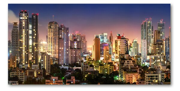 Fotoobraz na skle nočné Bangkok osh-117173387