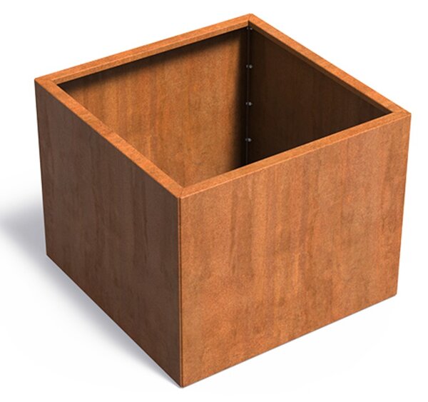 Cortenový vyvýšený záhon stavebnicový 2000 × 1000 × v 600 mm