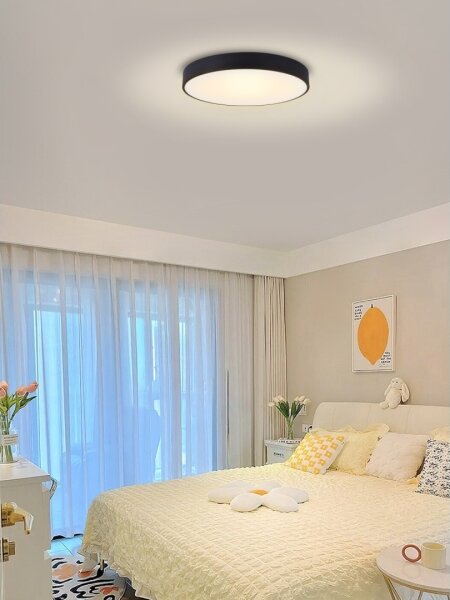Immax NEO 07202L-LED Stmievateľné stropné svietidlo RONDATE 53W/230V čierna Tuya+DO