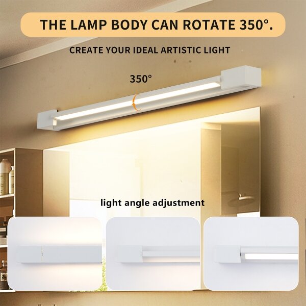 Brilagi- LED osvetlenie zrkadla do kúpeľne AQUA LINE LED/18W/230V 60 cm IP44 biela