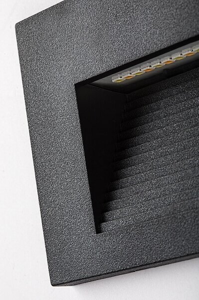 Rabalux 77190 - vonkajšie nástenné LED svietidlo KAVALA LED/6W/230V IP65 čierne