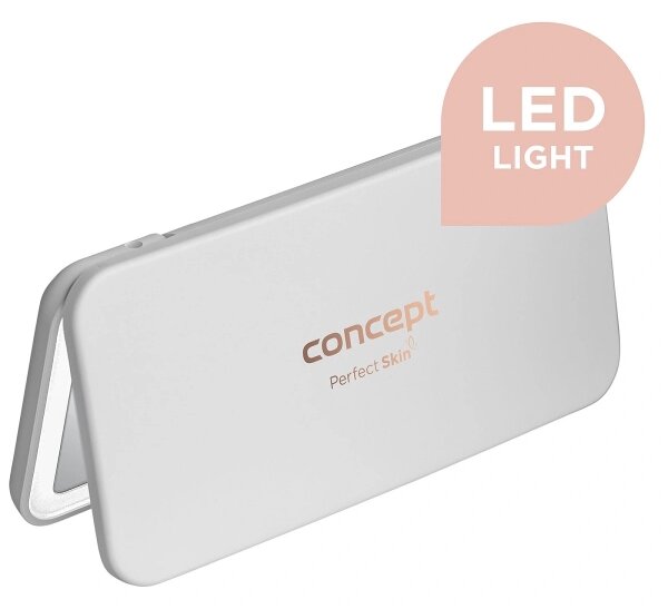 Concept KZ2010 - LED Kozmetické zrkadlo PERFECT SKIN LED/1,5W/5V 300 mAh biela