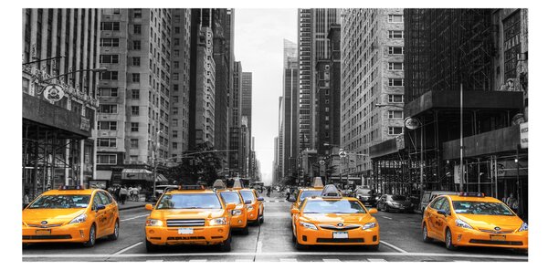 Foto-obraz fotografie na skle Taxi New York osh-44846834