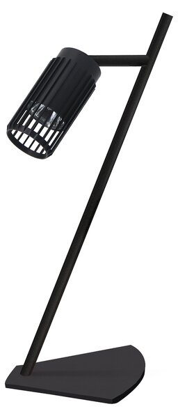 Stolná lampa Vertical, 1x čierne kovové tienidlo, b