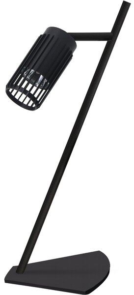 Stolná lampa Vertical, 1x čierne kovové tienidlo, b