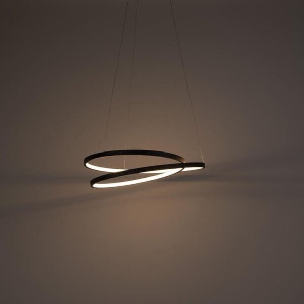 Paul Neuhaus 2472-18 - LED Stmievateľný luster na lanku ROMAN LED/30W/230V čierna