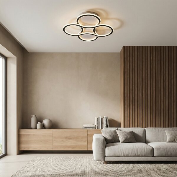 Brilagi - LED stmievateľné stropné svietidlo ORELLI LED/53W/230V 3000-6000K + DO
