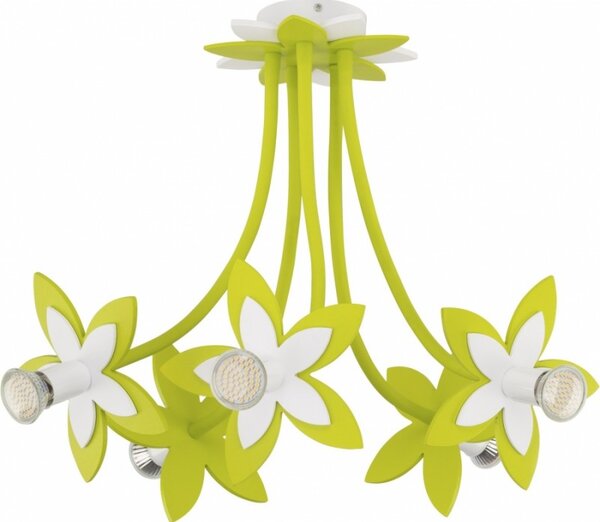 Nowodvorski detské svietidlo FLOWERS GREEN V 6901