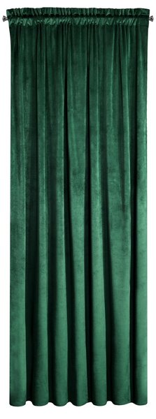 ZATEMŇOVACÍ ZÁVES NA PÁSKE MELANIE 140X270 CM TMAVOZELENÁ