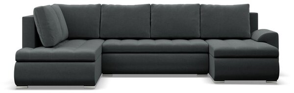 Rohová rozkladacia sedacia súprava TOKIO II PRO Ľavá Sivá I