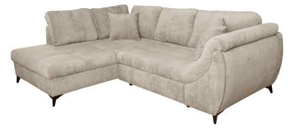 ROHOVÁ SEDAČKA, textil, béžová P & B - Sedačky, Online Only