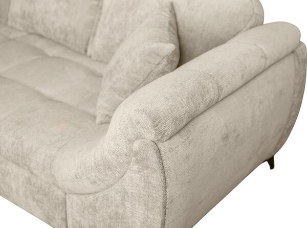 ROHOVÁ SEDAČKA, textil, béžová P & B - Sedačky, Online Only