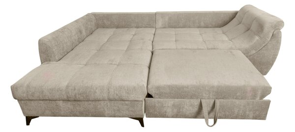 ROHOVÁ SEDAČKA, textil, béžová P & B - Sedačky, Online Only