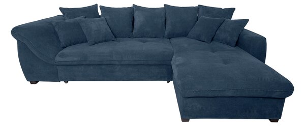 ROHOVÁ SEDAČKA, textil, tmavomodrá P & B - Sedačky, Online Only