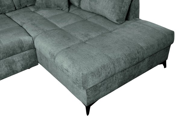 ROHOVÁ SEDAČKA, textil, zelená P & B - Sedačky, Online Only