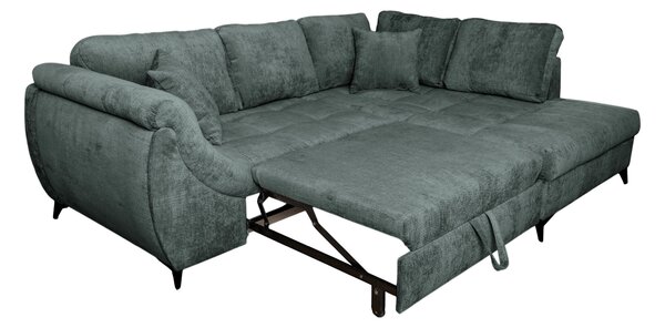 ROHOVÁ SEDAČKA, textil, zelená P & B - Sedačky, Online Only