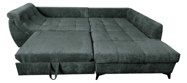 ROHOVÁ SEDAČKA, textil, zelená P & B - Sedačky, Online Only