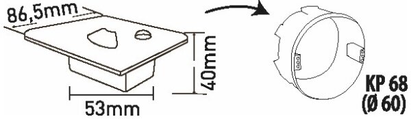 LED Schodiskové svietidlo so snímačom pohybu LED/1,5W/230V 3000/4000/6000K sivá