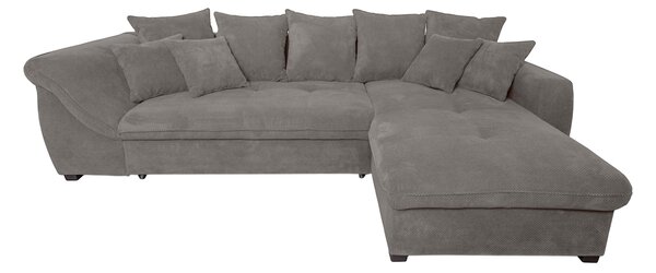 ROHOVÁ SEDAČKA, textil, sivá P & B - Sedačky, Online Only