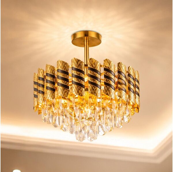 Brilagi - Prisadený luster CRISTAL 5xE14/40W/230V pr. 38 cm