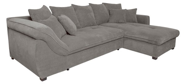 ROHOVÁ SEDAČKA, textil, sivá P & B - Sedačky, Online Only