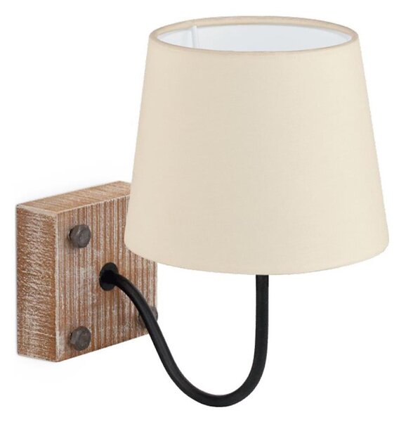 Eglo 32248 - Nástenné svietidlo 1xE14/40W/230V hnedá/béžová
