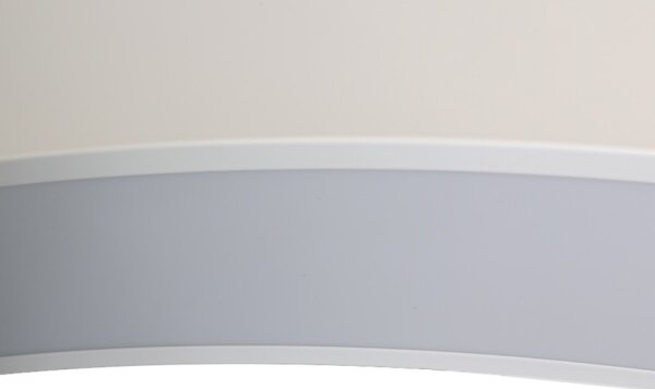 LED stropné svietidlo LED/80W/230V 3000/4000/6500K pr. 80 cm biela