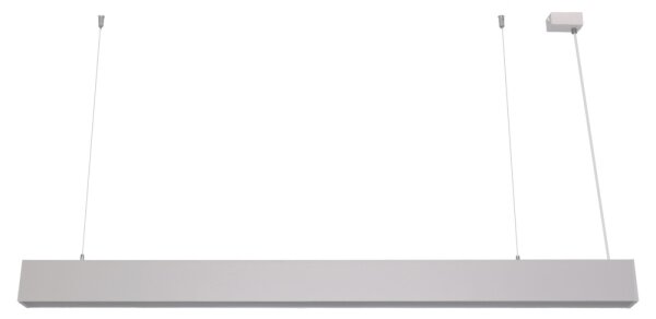 LED Luster na lanku LED/55W/230V 3000/4000/6500K 120 cm biela