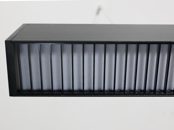 LED luster na lanku LED/55W/230V 3000/4000/6500K 120 cm čierna