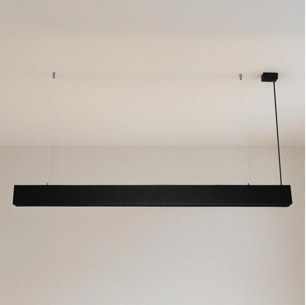 LED luster na lanku LED/55W/230V 3000/4000/6500K 120 cm čierna