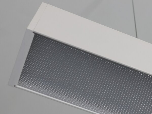 LED Luster na lanku LED/55W/230V 3000/4000/6500K 120 cm biela