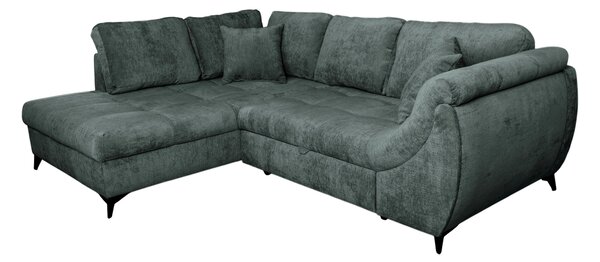 ROHOVÁ SEDAČKA, textil, zelená P & B - Sedačky, Online Only