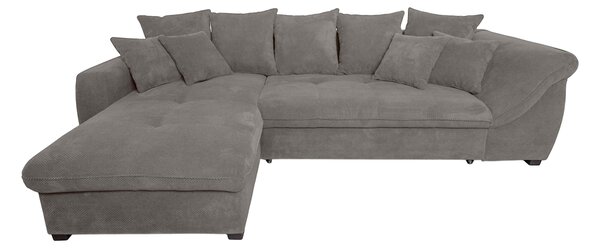 ROHOVÁ SEDAČKA, textil, sivá P & B - Sedačky, Online Only
