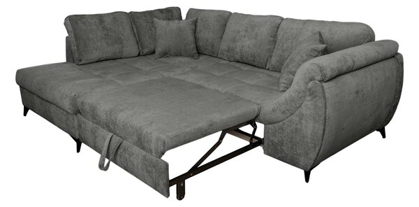 ROHOVÁ SEDAČKA, textil, sivá P & B - Sedačky, Online Only